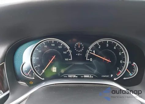 2016 BMW 750I from USA, damaged, VIN WBA7F0C56GGL99287